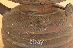 Old Antique Vintage Lantern Hand Lamp Feuerhand N 323 Hurricane Original 1930's