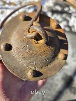 Old Rare P&R. C&I Good Spring PA Braker Pottsville Coal Miners lamp Lantern
