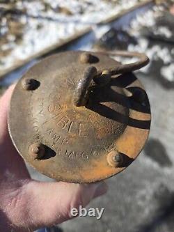 Old Rare P&R. C&I Good Spring PA Braker Pottsville Coal Miners lamp Lantern
