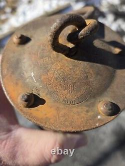 Old Rare P&R. C&I Good Spring PA Braker Pottsville Coal Miners lamp Lantern