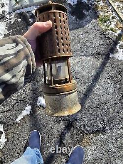 Old Rare P&R. C&I Good Spring PA Braker Pottsville Coal Miners lamp Lantern
