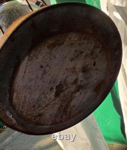 Old Vintage Dietz HY-LO Iron Kerosene Oil Lamp Lantern With Globe, Made In Usa