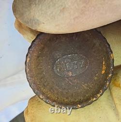 Old Vintage Dietz HY-LO Iron Kerosene Oil Lamp Lantern With Globe, Made In Usa