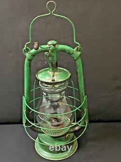 Old Vintage Rare D. R. W. Z Empress Hurricane Iron Lantern Lamp No. 153868 Germany