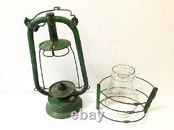 Old Vintage Rare D. R. W. Z Empress Hurricane Iron Lantern Lamp No. 153868 Germany