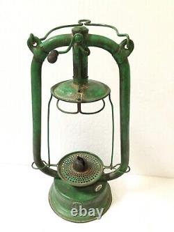 Old Vintage Rare D. R. W. Z Empress Hurricane Iron Lantern Lamp No. 153868 Germany