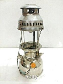 Old Vintage Rustic Iron Petromax Hipolito H-502 Automatic Lantern Germany