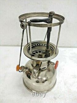 Old Vintage Rustic Iron Petromax Hipolito H-502 Automatic Lantern Germany