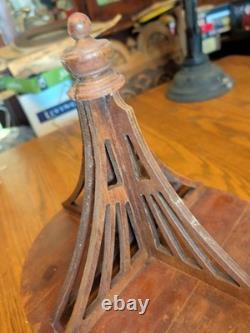 Pair Antique Rare Craftsman Wall Sconce Butler Style 174 Lantern Candle Holder
