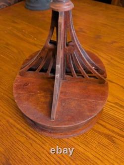 Pair Antique Rare Craftsman Wall Sconce Butler Style 174 Lantern Candle Holder