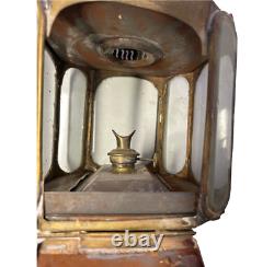 Pair Of Antique Stagecoach/Carriage /Buggy Oil Lanterns Lamps Extra Large 28