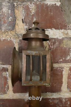 Pair of Antique Vintage Carriage/Buggy/Stagecoach Wagon Driving Lantern Light