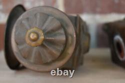 Pair of Antique Vintage Carriage/Buggy/Stagecoach Wagon Driving Lantern Light