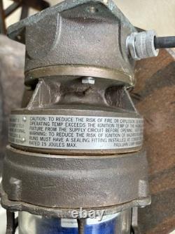 Pauluhn Vintage Nautical Explosion Proof Lantern Cast Iron and Brass