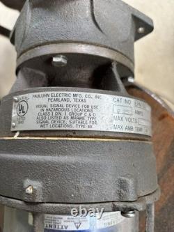 Pauluhn Vintage Nautical Explosion Proof Lantern Cast Iron and Brass