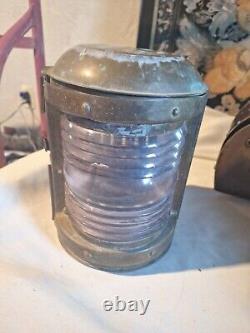 Perkins Brass And Copper Marine Navigational Lantern