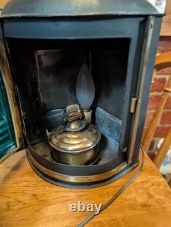 Perko Marine Navigational Light Green Vintage
