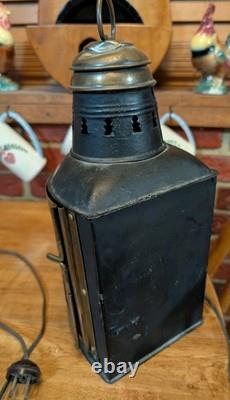 Perko Marine Navigational Light Green Vintage