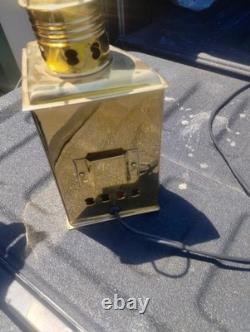 Port & Starboard Lanterns, Antique Brass Finish, Nautical Lamps, Ship Lights