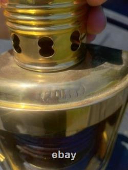 Port & Starboard Lanterns, Antique Brass Finish, Nautical Lamps, Ship Lights