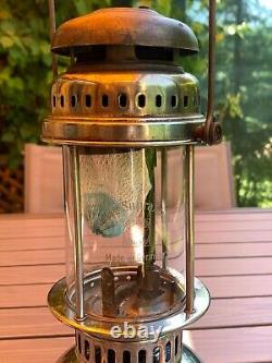 Portuguese Hipolito Smallest 150 CP Pressure Lamp Paraffin Kerosene Lantern Baby