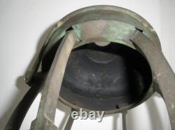 RARE Antique Maritime French Lantern Barbier & Fenestre Paris Inc. Copper