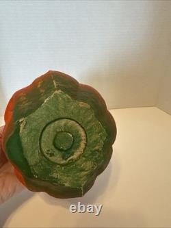 RARE Antique Vintage 6 Papier Mâché Halloween Jack'O Lantern Candy Bucket 6