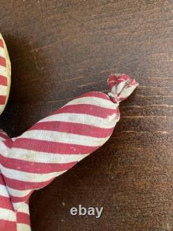 RARE Antique Vintage Halloween Rag doll Kat-A-Korner Toys USA Jack-o-lantern