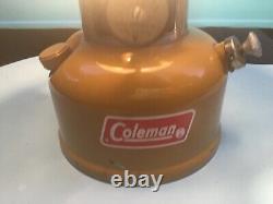 RARE Vintage 12 1973 Coleman Gold Bond 228H Lantern Working Nice Condition