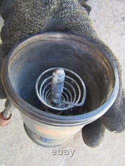 RARE Vintage BRILLIANT SEARCH LIGHT MINERS LANTERN LAMP