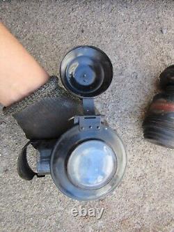 RARE Vintage BRILLIANT SEARCH LIGHT MINERS LANTERN LAMP