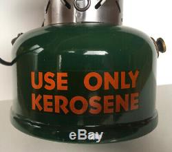 RE-LISTED Rare1944 Coleman 237B Kerosene Single Mantle Lantern with Brass Fount