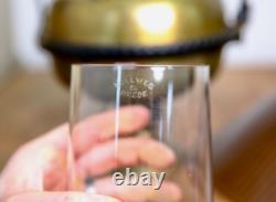 Railroad Lantern Oil Lamp Country Store hanging Light vintage brass Antique
