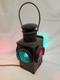 Railroad Lantern Vintage Light Electric Antique Lamp Switch 4 Way Signal