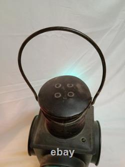 Railroad Lantern Vintage Light Electric Antique Lamp Switch 4 Way Signal