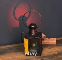 Railway light, Railway lantern, Antique lantern, home decor, Vintage lantern