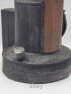 Rare ANTIQUE The ADLAKE Co. NON-SWEATING RED LENSE RR RAILROAD LAMP LANTERN