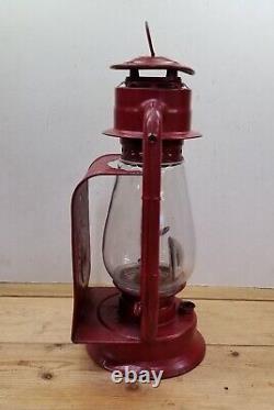 Rare Antique Dietz No. 2 Blizzard Dash Lamp Vintage Embossed Lantern