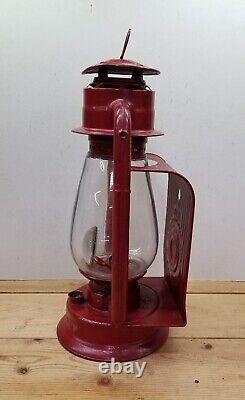 Rare Antique Dietz No. 2 Blizzard Dash Lamp Vintage Embossed Lantern