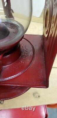 Rare Antique Dietz No. 2 Blizzard Dash Lamp Vintage Embossed Lantern