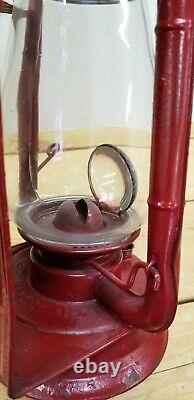 Rare Antique Dietz No. 2 Blizzard Dash Lamp Vintage Embossed Lantern