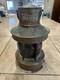 Rare Antique English Copper Masthead Ship Lantern c1900-1925 Nautical Light