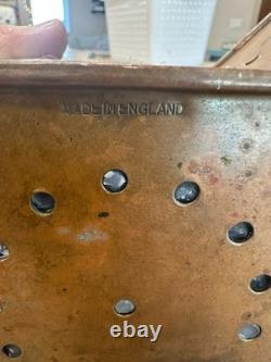 Rare Antique English Copper Masthead Ship Lantern c1900-1925 Nautical Light