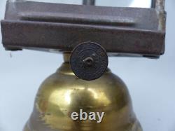 Rare Antique Holmes, Booth, & Hayden's Triangular Kerosene Skaters Lamp Lantern