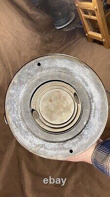 Rare Antique Maritime Kerosene Lantern US Battleship / Blackout Lamp WWI WWII