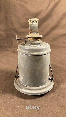 Rare Antique Maritime Kerosene Lantern US Battleship / Blackout Lamp WWI WWII