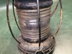 Rare Antique Perkins Marine Lamp Corp. Brooklyn NY Marine Lantern