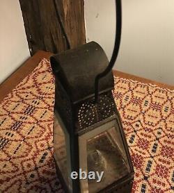 Rare Antique Tin Skater's Lantern Lamp Holmes, Booth & Hayden's Waterbury Ct