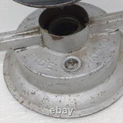 Rare Antique Tin Tubular S. G. & L. Co Lever Lift No. 0 Lantern Red GlassGlobe