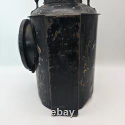 Rare Antique Vintage Adlake Non-Sweating Railroad Lantern Chicago +Original Tank